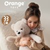plysovy medvidek orange toys 33 cm bear white (3)