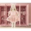 DOLLY šaty Frilly pink