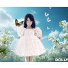 DOLLY šaty motýle white