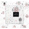 Lullalove Zavinovacia prikrývka z mušelínu plienka 100 x 100cm farba:Ježko ružový
