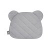 VANKÚŠ SLEEPEE ROYAL BABY TEDDY BEAR PILLOW - SIVÁ
