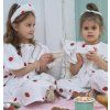 Mašľa mušelín STRAWBERRY