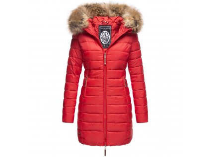Dámská zimní bunda s kapucí ROSE 110 Marikoo 2019 - RED