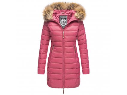 Dámská zimní bunda s kapucí ROSE 110 Marikoo 2019 - BERRY