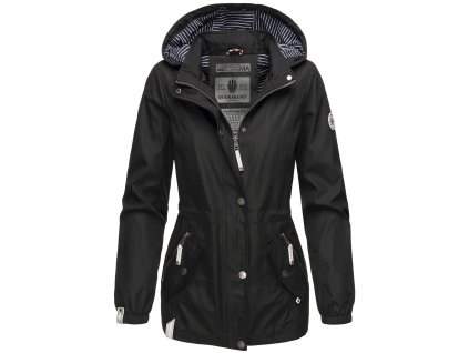 Dámská jarní/podzimní softshell bunda Dein Kussmäulchen - BLACK