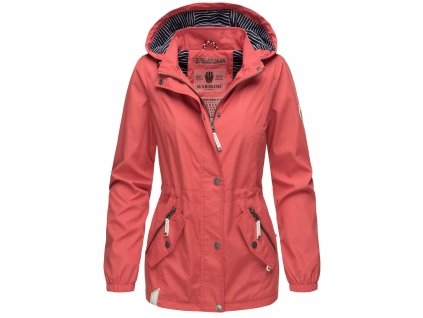 Dámská jarní/podzimní softshell bunda Dein Kussmäulchen - DARK CORAL