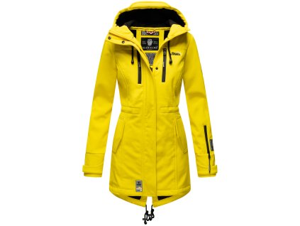 Dámská zimní bunda Zimtzicke softshell 7000 dry-tech Marikoo - YELLOW