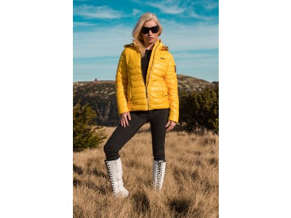 Dámská zimní bunda Aurealianaa Navahoo - YELLOW