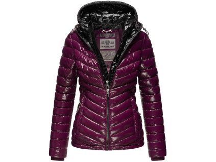 Dámská zimní bunda Lenjaa Marikoo - AUBERGINE/BLACK