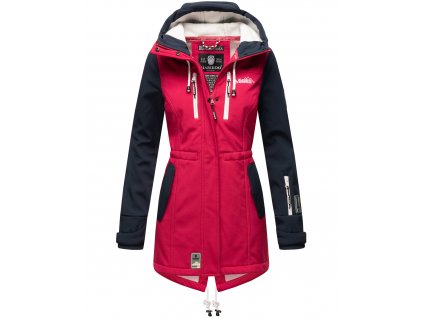 Dámská zimní bunda Zimtzicke color 7000 dry-tech Marikoo - FUCHSIA-NAVY