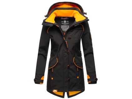 Dámský outdoorový kabát Soulinaa Marikoo - BLACK