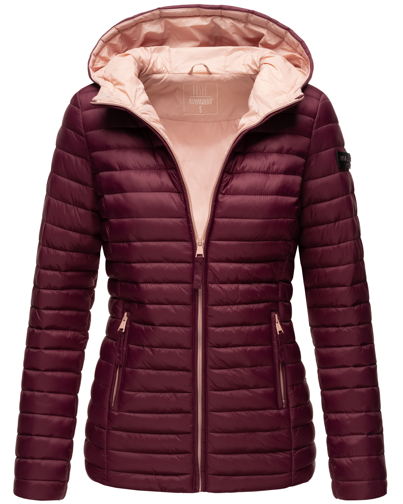 Dámská jarní-podzimní bunda Asraa Marikoo - WINE Velikost: XL