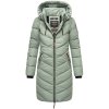 Dámská dlouhá zimní bunda Marikoo Armasa –  SMOKEY MINT