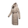 Dámský zimní kabát Navahoo Herbstnebel - LIGHT TAUPE