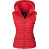 Dámská vesta s kapucí Shadaa Navahoo - RED