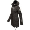 Dámská dlouhá softshellová bunda Marikoo Zimtzicke - BLACK w D.
