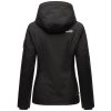Marikoo Brombeere dámská přechodová bunda s kapucí - BLACK