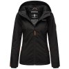 Marikoo Brombeere dámská přechodová bunda s kapucí - BLACK