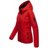 Marikoo Brombeere dámská přechodová bunda s kapucí - RED