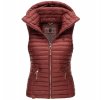 Dámská vesta s kapucí Shadaa Navahoo - BORDEAUX