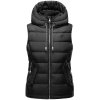 Dámská vesta s kapucí Taisaa Marikoo - BLACK