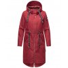 Dámský kabát s kapucí Josinaa Navahoo - BORDEAUX