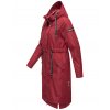 Dámský kabát s kapucí Josinaa Navahoo - BORDEAUX