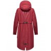 Dámský kabát s kapucí Josinaa Navahoo - BORDEAUX