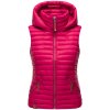 Dámská vesta s kapucí Shadaa Navahoo - FUCHSIA