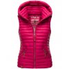 Dámská vesta s kapucí Shadaa Navahoo - FUCHSIA