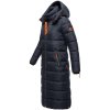 Dámská dlouhá bunda/kabát Kristallblume Navahoo - Tmavě modrá (NAVY)