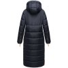 Dámská dlouhá bunda/kabát Kristallblume Navahoo - Tmavě modrá (NAVY)