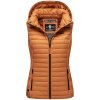 Dámská jarní-podzimní vesta Hasenpfote Marikoo - RUSTY CINNAMON