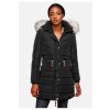 Dámská zimní dlouhá bunda Navahoo Paula - BLACK