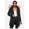 Dámská zimní dlouhá bunda Navahoo Paula - BLACK