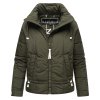Dámská zimní lehká bunda Luftzauber Navahoo - DARK-OLIVE