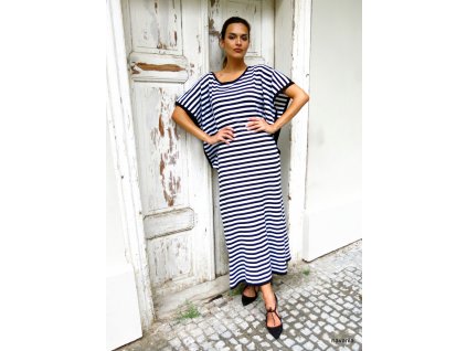 AMARY-maxišaty kimonové pruhované