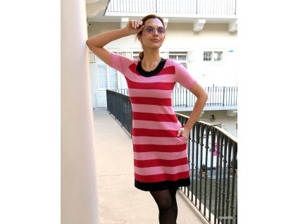 DAYA -pruhované letní šaty