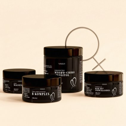 Navelly sada Foto sada PMS výkyvy menstruace square