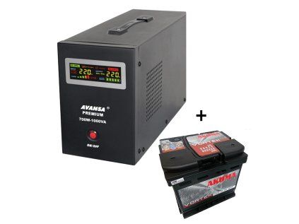 Avansa 700 W + baterie 55Ah