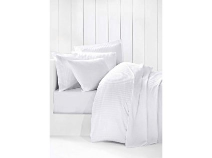 Saténové obliečky STRIPE WHITE issimo Home