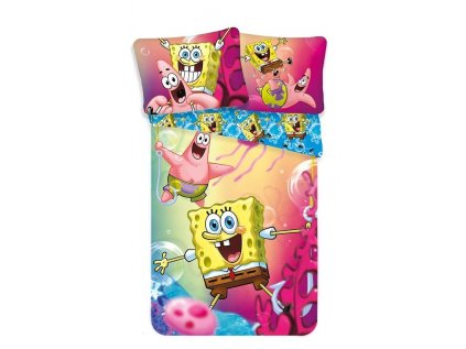 Detské posteľné obliečky Sponge Bob blue