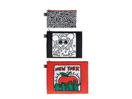 Cestovné púzdra na zips SET/3ks LOQI, LOQI