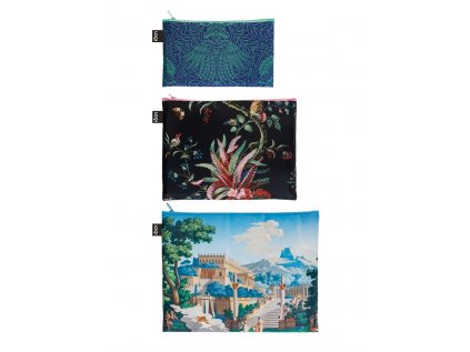 Cestovné púzdra na zips SET/3ks LOQI, LOQI