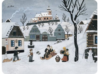 Prestieranie Zimné zábavy Josef Lada