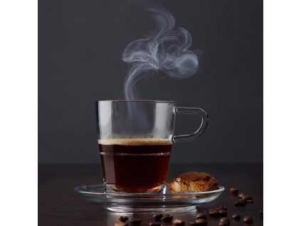 Šálka na espresso SENSO 70 ml P:6 cm V:6 cm zo skla v čírej farbe, Leonardo