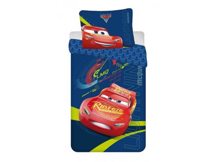 Detské posteľné obliečky Cars 3 McQueen 03