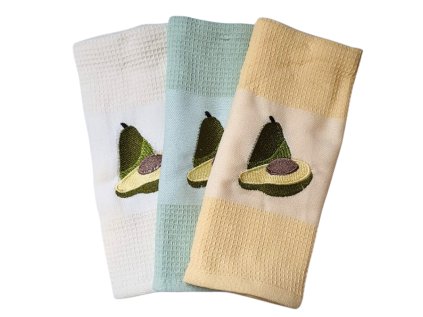 Kuchynská utierka Avokádo mix farieb