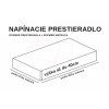Prestieradlo jersey s elastánom Natur ŠTANDARD
