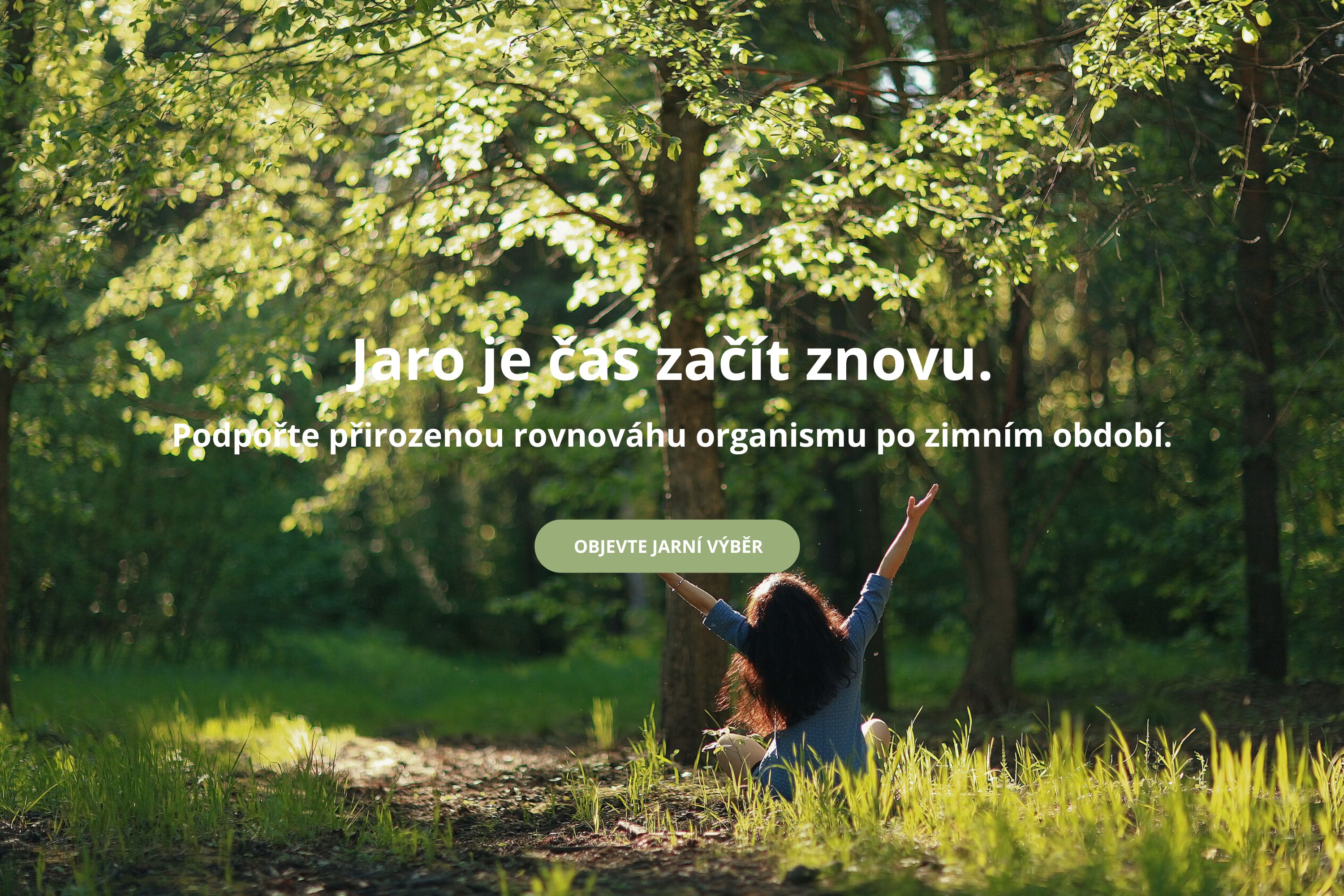 jarní energie přírodní podpora organismu